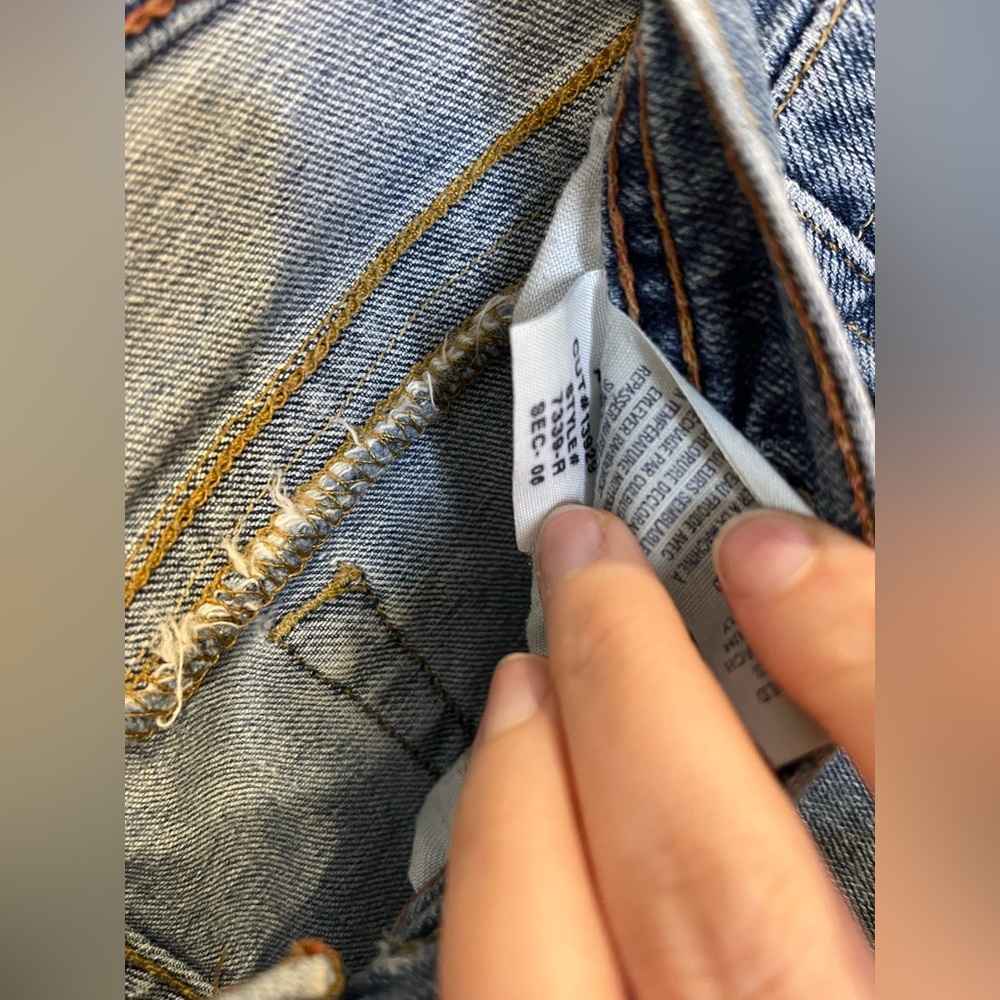 American Eagle Outfitters Light Blue Flare Jeans - Picture 10 of 11
